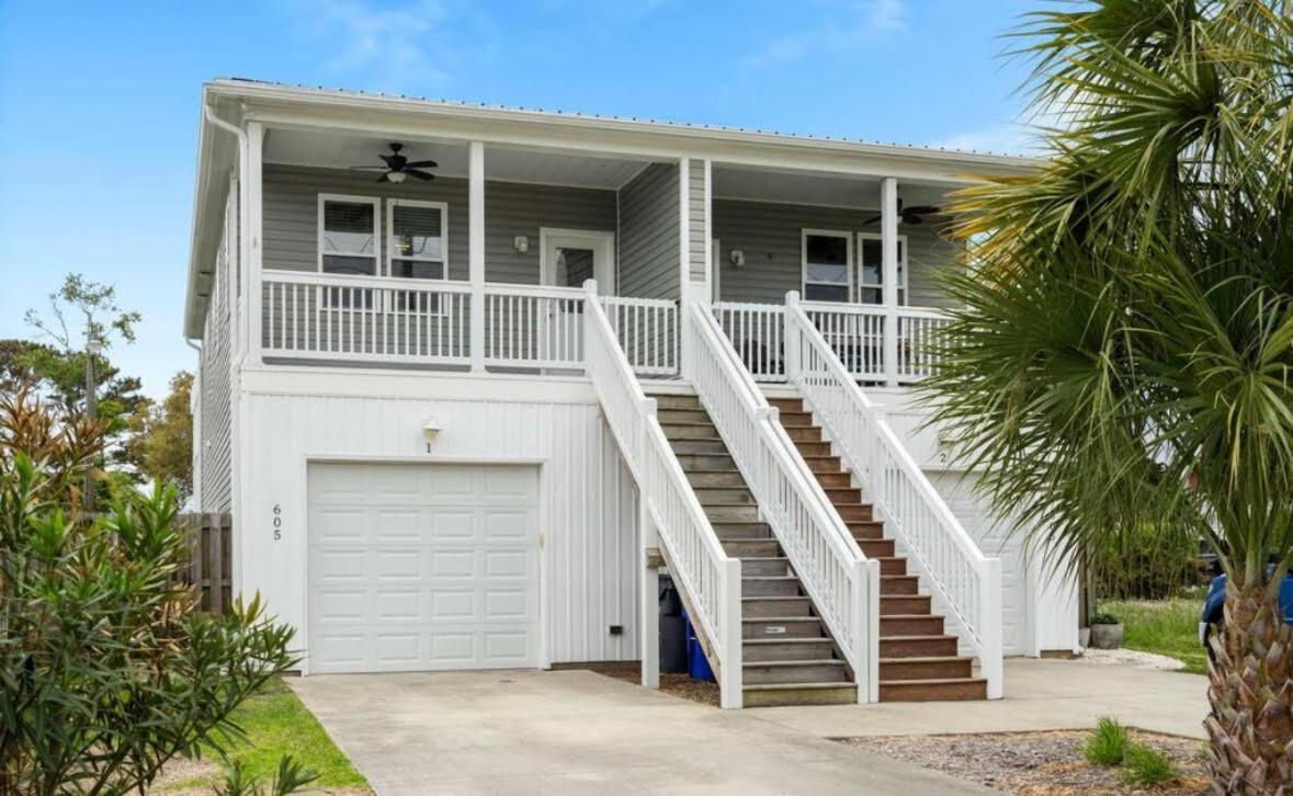 Turtle Cove Beach Retreat Golf Cart Included Villa Carolina Beach Bagian luar foto